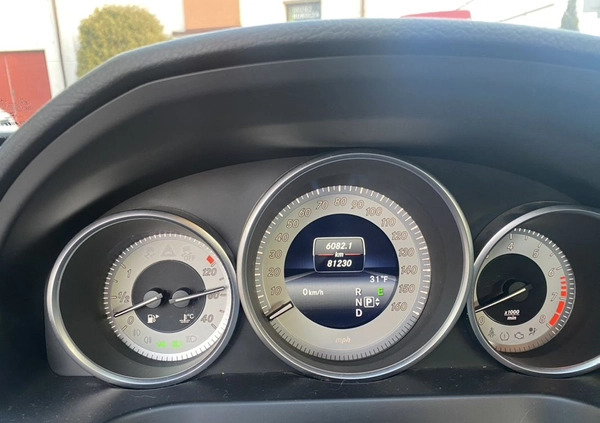 Mercedes-Benz Klasa E cena 105000 przebieg: 81000, rok produkcji 2014 z Pruszków małe 92